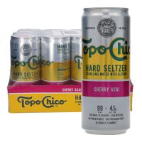 Topo Chico Hard Seltzer Cherry Acai 4.1% 12 x 330ml