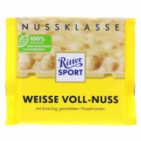 Ritter SPORT Weisse Voll-Nuss
